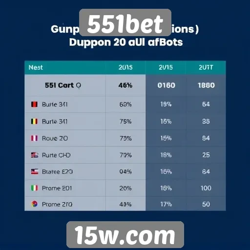 Comparativo de bônus oferecidos pela 551bet